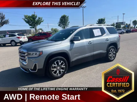 Gray 2023 GMC Acadia SLE for sale in Cedar Rapids, IA