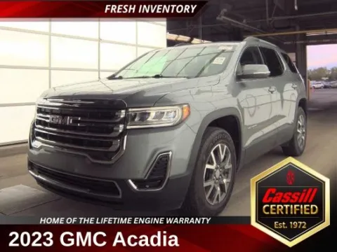 Gray 2023 GMC Acadia SLE for sale in Cedar Rapids, IA