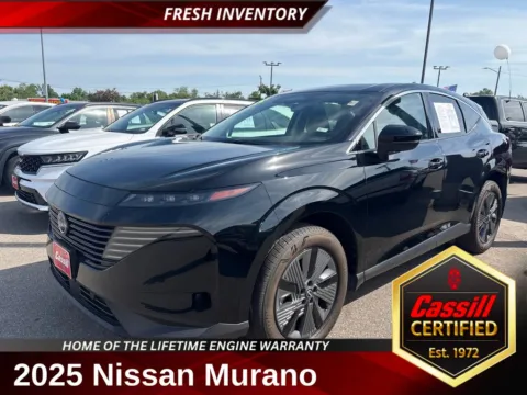 Black 2025 Nissan Murano SL for sale in Cedar Rapids, IA