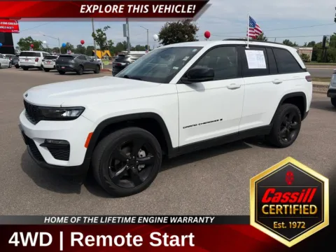 White 2023 Jeep Grand Cherokee Limited for sale in Cedar Rapids, IA