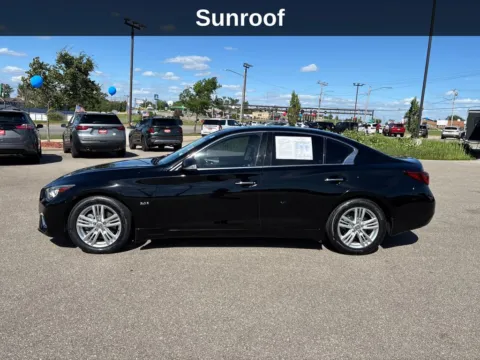 Photos of 2019 INFINITI Q50 3.0t LUXE for sale in Cedar Rapids, IA at Cassill Motors
