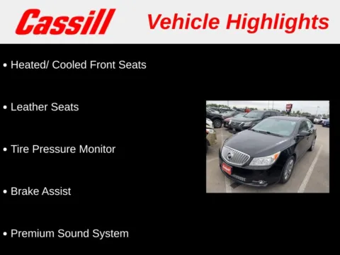 Another view of 2010 Buick LaCrosse CXS for sale in Cedar Rapids, IA at Cassill Motors