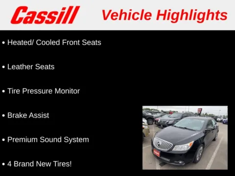 Another view of 2010 Buick LaCrosse CXS for sale in Cedar Rapids, IA at Cassill Motors