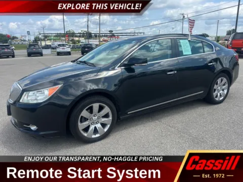 Black 2010 Buick LaCrosse CXS for sale in Cedar Rapids, IA