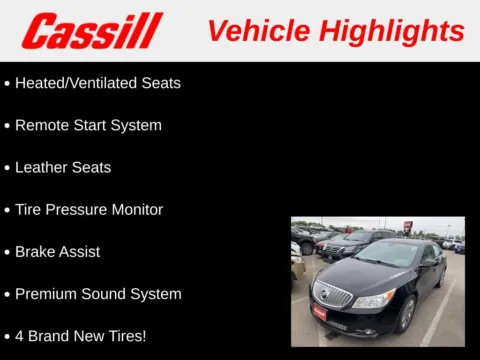 Another view of 2010 Buick LaCrosse CXS for sale in Cedar Rapids, IA at Cassill Motors