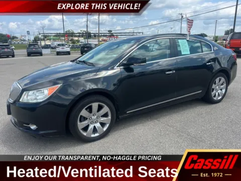 Black 2010 Buick LaCrosse CXS for sale in Cedar Rapids, IA