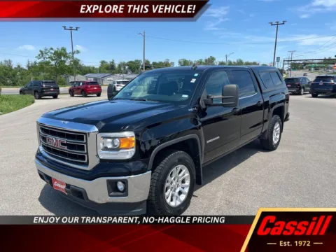 Black 2014 GMC Sierra 1500 SLE for sale in Cedar Rapids, IA