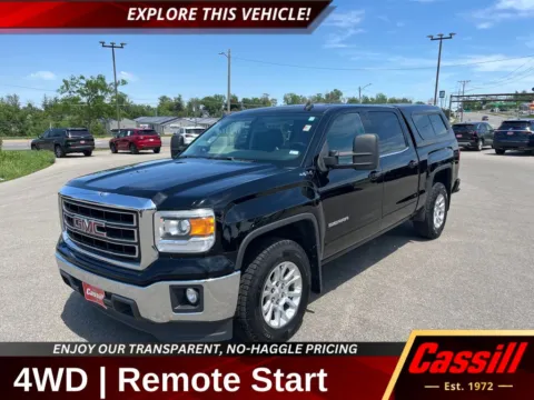 Black 2014 GMC Sierra 1500 SLE for sale in Cedar Rapids, IA