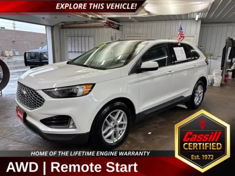 White 2023 Ford Edge SEL for sale in Cedar Rapids, IA