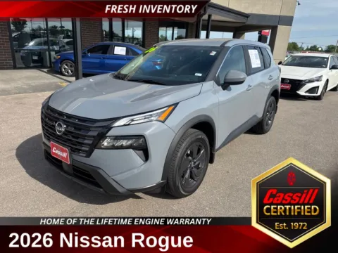 Gray 2026 Nissan Rogue SV for sale in Cedar Rapids, IA