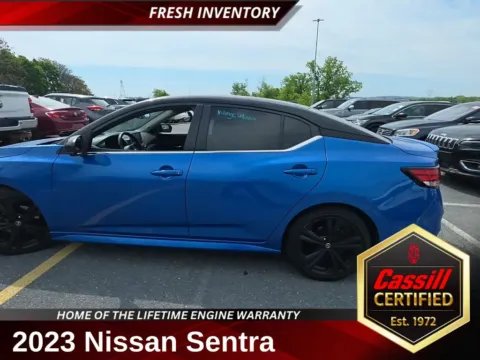 Blue 2023 Nissan Sentra SR for sale in Cedar Rapids, IA