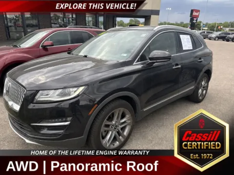 Black 2019 Lincoln MKC Reserve for sale in Cedar Rapids, IA