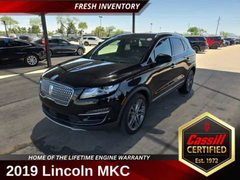 Black 2019 Lincoln MKC Reserve for sale in Cedar Rapids, IA