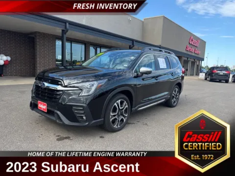 Black 2023 Subaru Ascent Limited for sale in Cedar Rapids, IA
