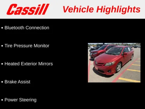 Another view of 2013 Toyota Corolla L for sale in Cedar Rapids, IA at Cassill Motors