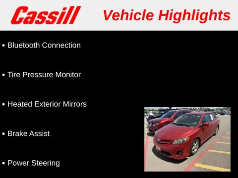 Another view of 2013 Toyota Corolla S for sale in Cedar Rapids, IA at Cassill Motors