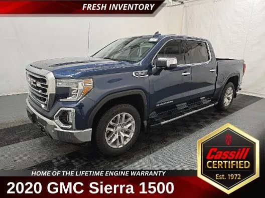 Blue 2020 GMC Sierra 1500 SLT for sale in Cedar Rapids, IA