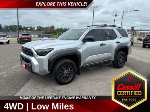 Silver 2025 Toyota 4Runner SR5 for sale in Cedar Rapids, IA