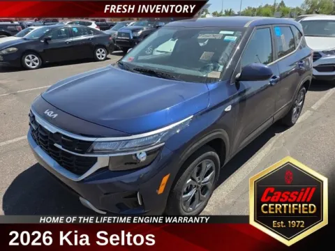 Blue 2026 Kia Seltos LX for sale in Cedar Rapids, IA