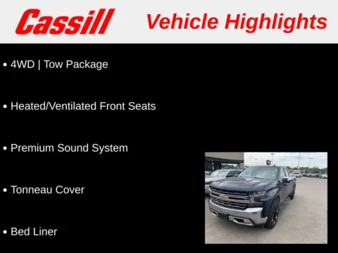 Another view of 2020 Chevrolet Silverado 1500 LTZ for sale in Cedar Rapids, IA at Cassill Motors