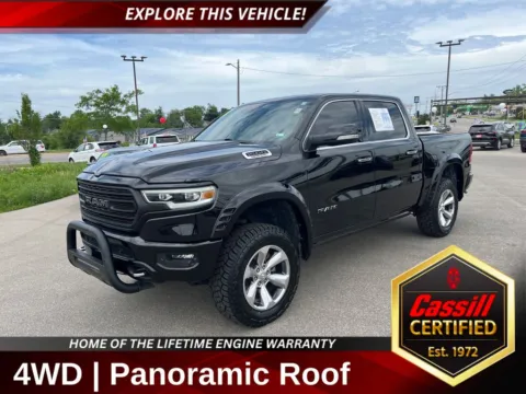 Black 2022 Ram 1500 Limited for sale in Cedar Rapids, IA