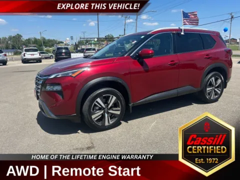 Red 2025 Nissan Rogue SL for sale in Cedar Rapids, IA