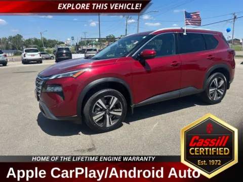 Red 2025 Nissan Rogue SL for sale in Cedar Rapids, IA