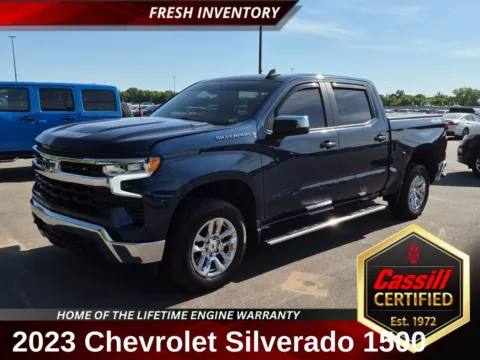 Blue 2023 Chevrolet Silverado 1500 LT for sale in Cedar Rapids, IA