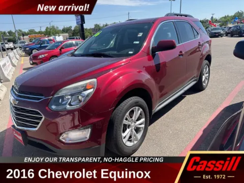 Red 2016 Chevrolet Equinox LT for sale in Cedar Rapids, IA