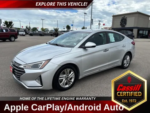 Silver 2020 Hyundai Elantra SEL for sale in Cedar Rapids, IA