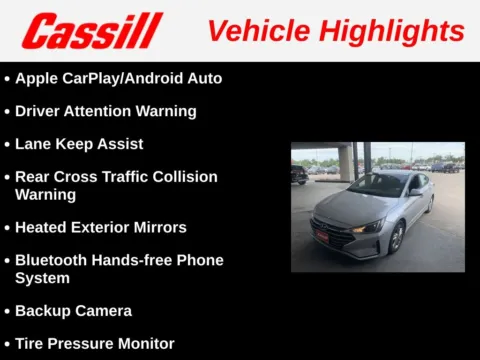 Another view of 2020 Hyundai Elantra SEL for sale in Cedar Rapids, IA at Cassill Motors