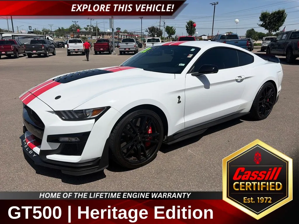 White 2022 Ford Mustang Shelby GT500 for sale in Cedar Rapids, IA