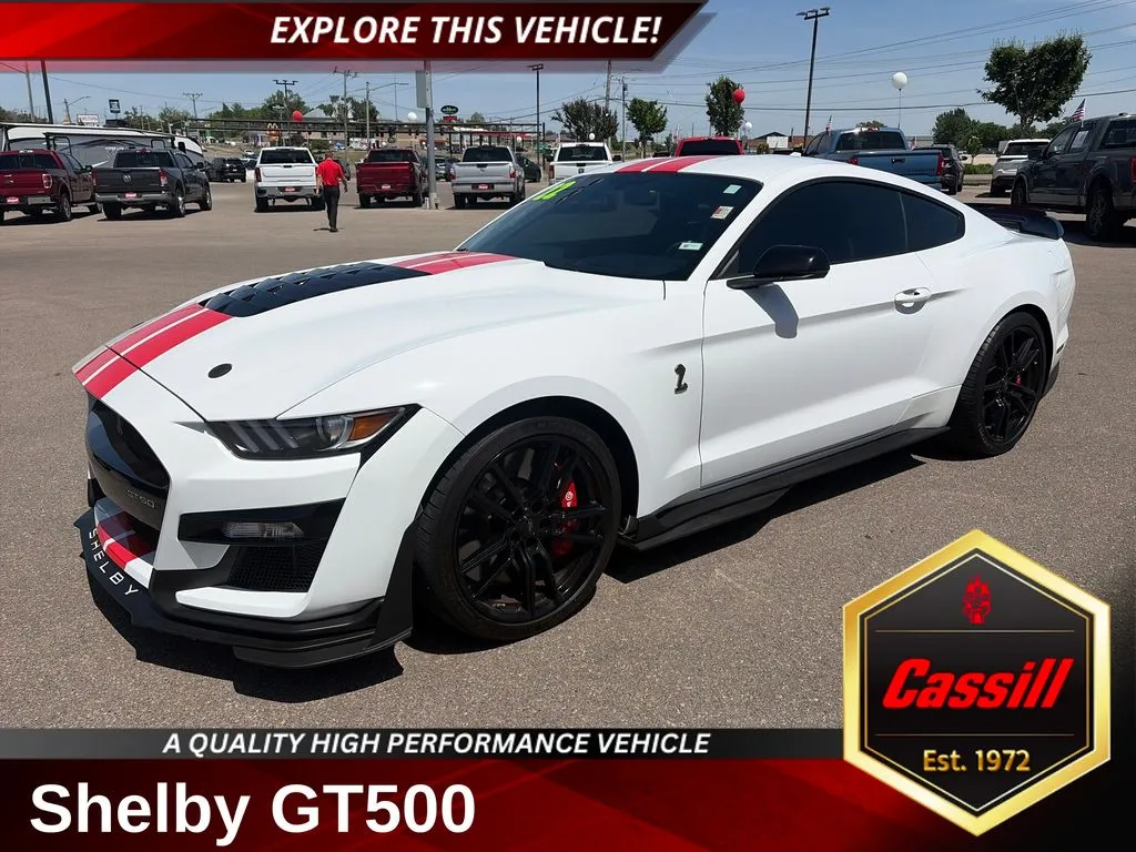 White 2022 Ford Mustang Shelby GT500 for sale in Cedar Rapids, IA
