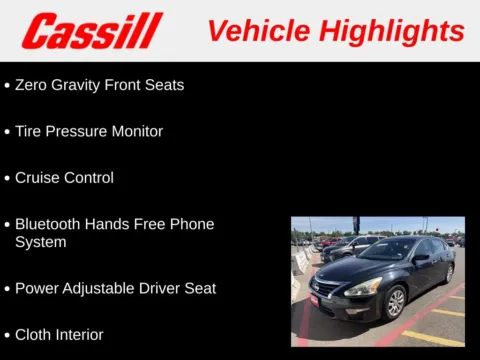 Another view of 2015 Nissan Altima 2.5 S for sale in Cedar Rapids, IA at Cassill Motors