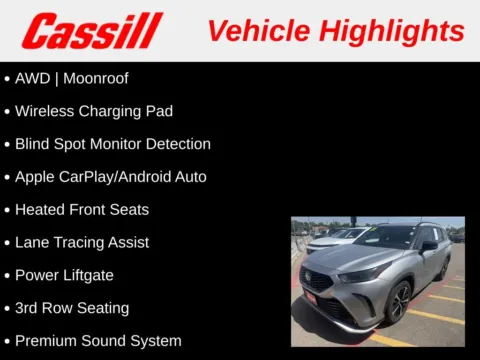 Another view of 2021 Toyota Highlander XSE for sale in Cedar Rapids, IA at Cassill Motors