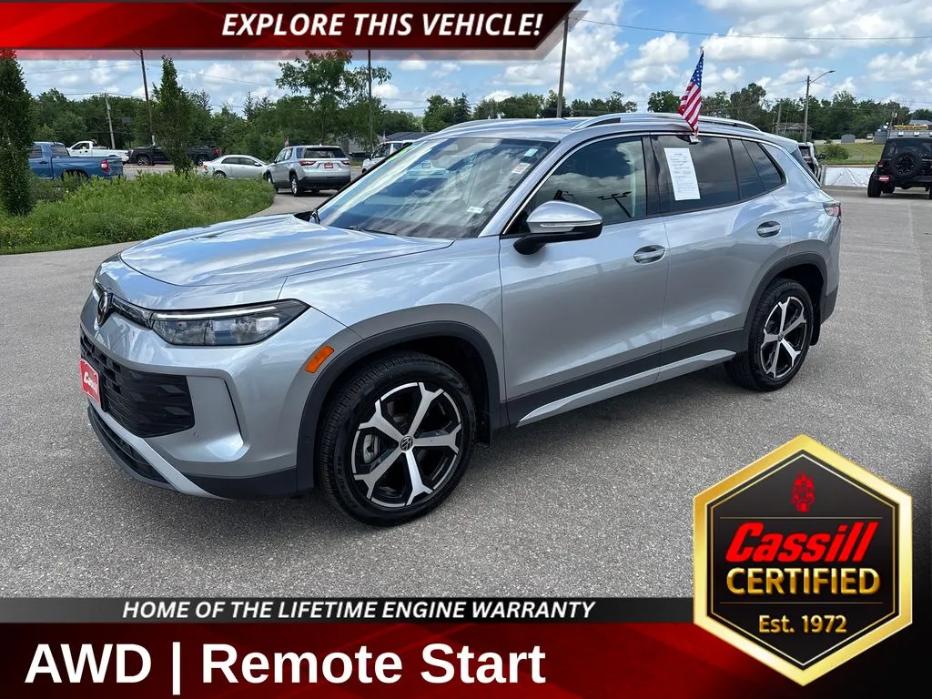 Silver 2025 Volkswagen Tiguan 2.0T SE for sale in Cedar Rapids, IA
