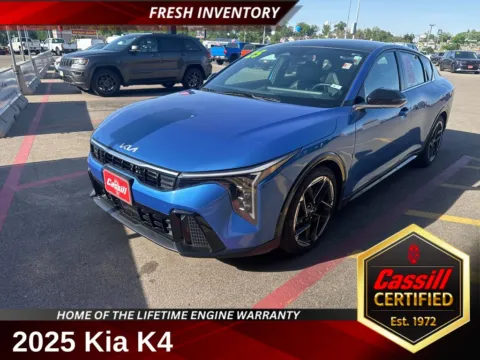 Blue 2025 Kia K4 GT-Line for sale in Cedar Rapids, IA