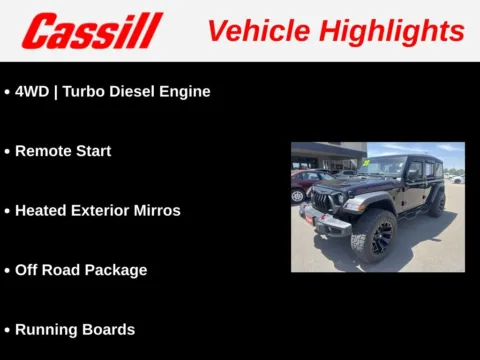 Another view of 2023 Jeep Wrangler Rubicon for sale in Cedar Rapids, IA at Cassill Motors