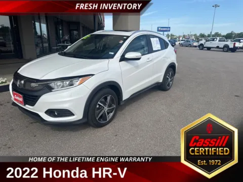 White 2022 Honda HR-V EX for sale in Cedar Rapids, IA