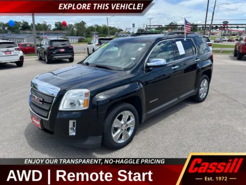Black 2015 GMC Terrain SLT-1 for sale in Cedar Rapids, IA