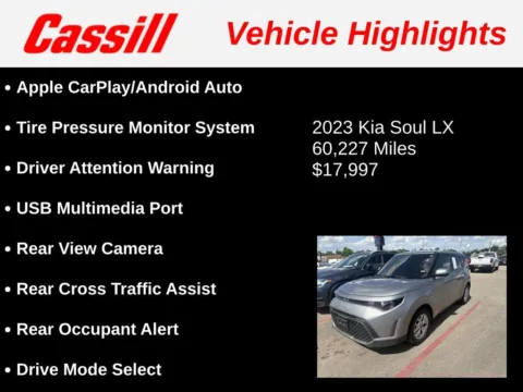 Another view of 2023 Kia Soul LX for sale in Cedar Rapids, IA at Cassill Motors