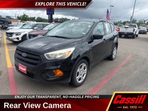 Black 2017 Ford Escape S for sale in Cedar Rapids, IA