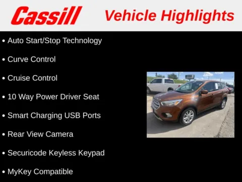Another view of 2017 Ford Escape SE for sale in Cedar Rapids, IA at Cassill Motors
