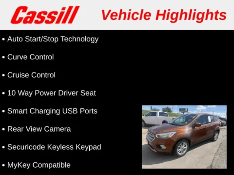 Another view of 2017 Ford Escape SE for sale in Cedar Rapids, IA at Cassill Motors