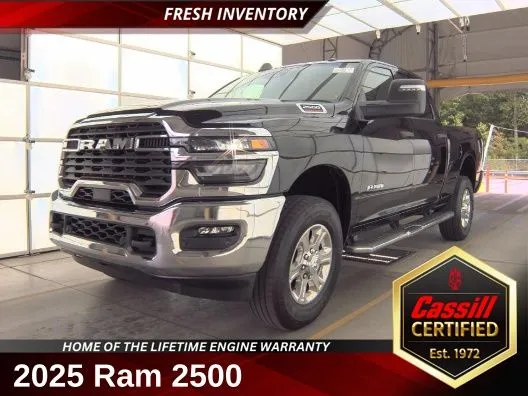 Black 2025 Ram 2500 Big Horn for sale in Cedar Rapids, IA