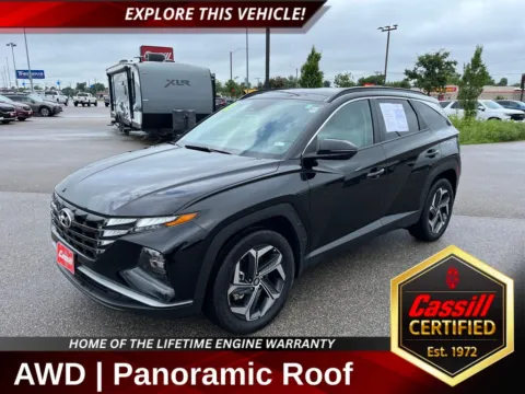 Black 2023 Hyundai Tucson Hybrid SEL Convenience for sale in Cedar Rapids, IA