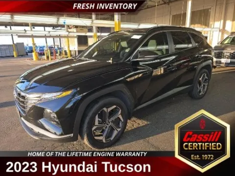 Black 2023 Hyundai Tucson Hybrid SEL Convenience for sale in Cedar Rapids, IA