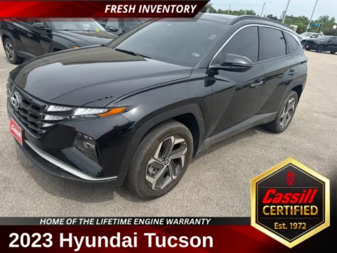 Black 2023 Hyundai Tucson Hybrid SEL Convenience for sale in Cedar Rapids, IA
