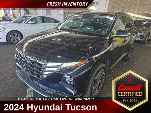 Blue 2024 Hyundai Tucson Plug-In Hybrid Limited for sale in Cedar Rapids, IA