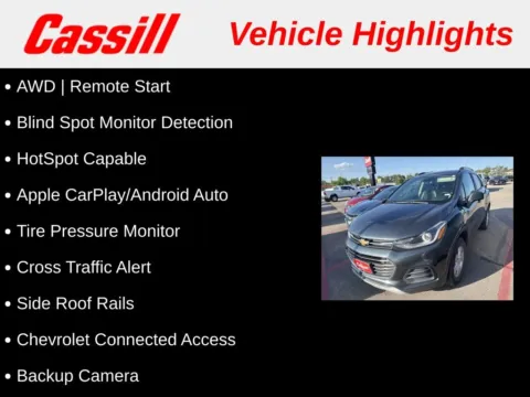 Another view of 2021 Chevrolet Trax LT for sale in Cedar Rapids, IA at Cassill Motors